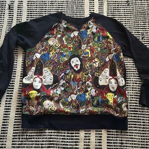 Gene by Rolling paper Size 2X MensArt to wear crew neck sweat shirt